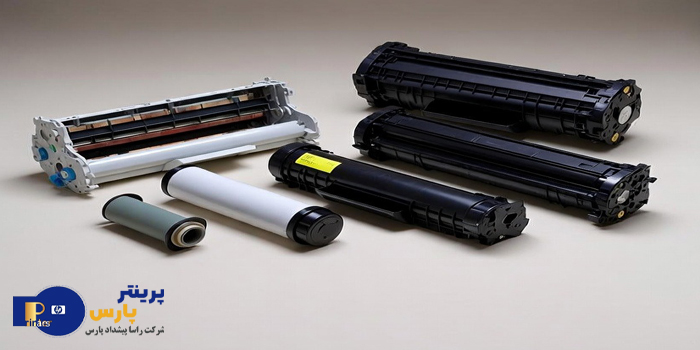 قطعات پرینتر لیزری سیاه و سفید HP