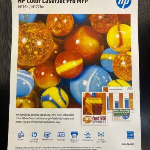 پرینتر اچ پی hp 176 n (استوک)